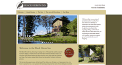 Desktop Screenshot of blackheroninn.com